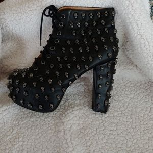 Jeffrey Campbell skull litas 8.5
